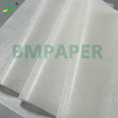 40gsm নমনীয় নন-স্টিক ফুড র‍্যাপিং পিকনিক বেন্টো লাইনার আধা-স্বচ্ছ মোমযুক্ত কাগজ