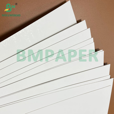 350GSM 400GSM থার্মোফর্মড ট্রেগুলির জন্য একক পাশের চকচকে ফোস্কা কার্ডবোর্ড