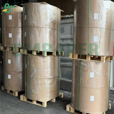 80gsm মসৃণ ম্যাট ভালো ভাঁজযোগ্য কালো ক্রাফ্ট পেপার উপহারের মোড়ক শপিং ব্যাগের জন্য