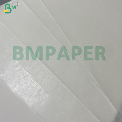 40 গ্রাম আর্দ্রতা প্রতিরোধী খাদ্য নিরাপত্তা ডাবল সাইড ওয়াকস লেপযুক্ত ওয়াকস কাগজ ক্যান্ডি বার্গার মোড়ানোর জন্য