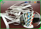 পেপার স্ট্রস জন্য রিসাইকেল এবং হারমलेस কাগজ 14 মিমি 15mm 60gsm হোয়াইট কraft কাগজ রোলস
