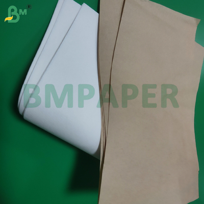 চা ব্যাগের জন্য 50 গ্রাম 54 গ্রাম সাদা বাদামী ক্রেপ কফি ফিল্টার কাগজ - পরিবেশ বান্ধব