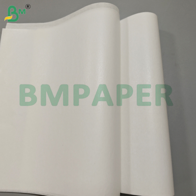 তৈলাক্ত খাবার মোড়ানোর জন্য 30gsm 2 দিক সিলিকন লেপা কাগজের শীট