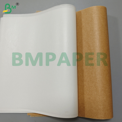 তৈলাক্ত খাবার মোড়ানোর জন্য 30gsm 2 দিক সিলিকন লেপা কাগজের শীট