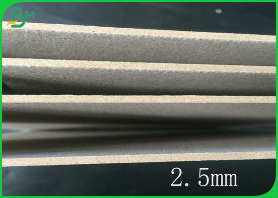 2MM বেধ FSC SGS শীট প্যাকিং অনুমোদিত গ্রে চিপবোর্ড