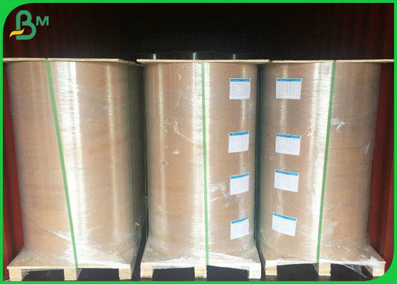 সুপার চকচকে 40gsm 60gsm + 10g PE লেপা কাগজপত্র FSC সঙ্গে প্যাকেজ জন্য অনুমোদিত