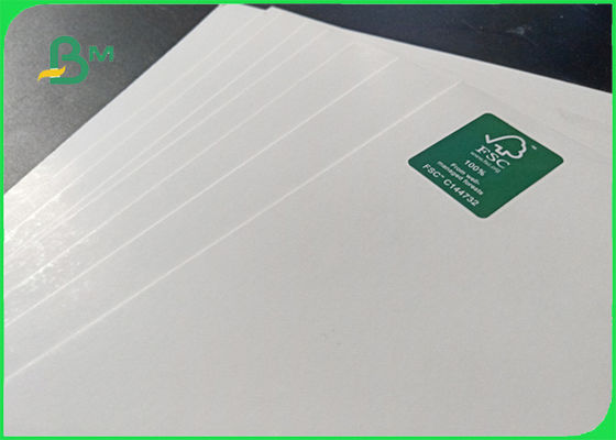 গুড প্রিন্টিং কর্মক্ষমতা একপাশে 350g আইভরি কাগজ প্যাকিং লেপা