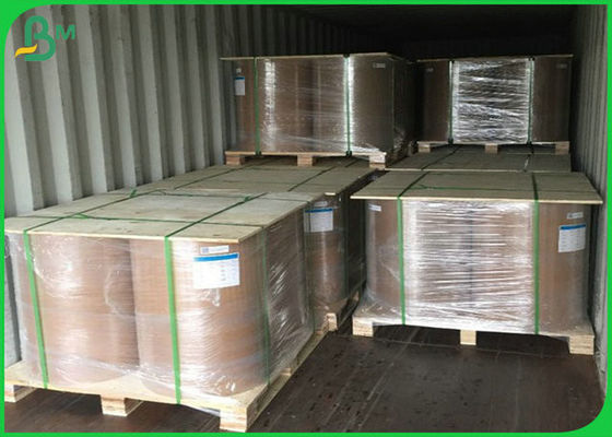 300GSM FSC SGS হোয়াইট চকচকে আর্ট পেপার Reel 100% প্রাকৃতিক পাম্প উপাদান সঙ্গে