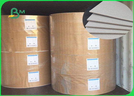 800 জিএসএম পুনর্ব্যবহৃত পাল্প চিপবোর্ড বাইন্ডার কভার জন্য FSC সঙ্গে সমস্ত গ্রে Uncoated