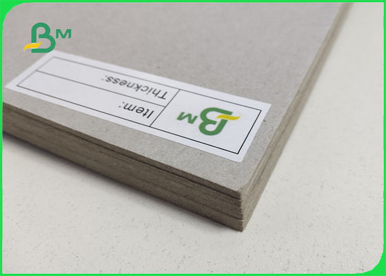 FSC 1MM - 2 এমএম মসৃণতা গ্রে চিপবোর্ড বেধ কাস্টমাইজড 70 * 100CM