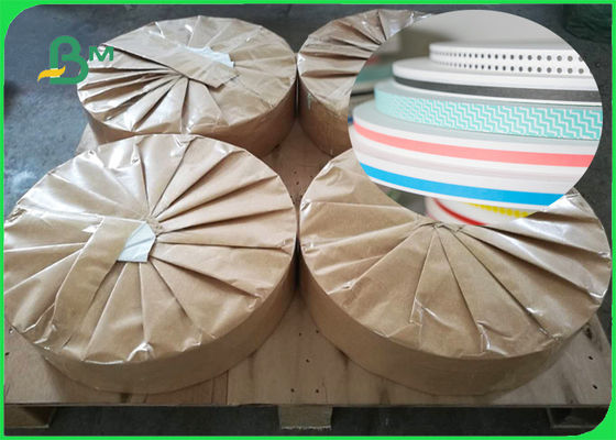 100% খাদ্য গ্রেড গোলাপী স্ট্রো পেপার রোলস 60 জিএসএস হরমাস এবং উদ্দীপক সঙ্গে