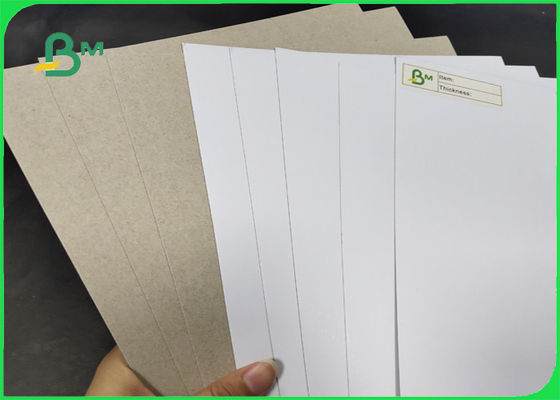 গ্রে ব্যাক গ্রেড এএ প্রস্থ 1250 মিমি সহ এসজিএস এবং এফএসসি সার্টিফিকেট সহ 200/230 গ্রাম সি 1 এস