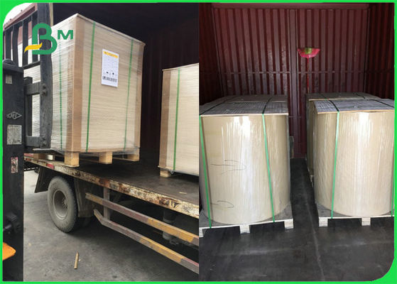 ময়দা / চিনি ব্যাগগুলি এফডিএ এফএসসি তৈরির জন্য 80gsm 90gsm ফুড গ্রেড হোয়াইট ক্রাফ্ট পেপার