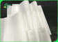 খাবার প্যাকেজগুলির জন্য ভার্জিন উড সল্ট 40gsm + 10g পিই লেপযুক্ত ক্রাফ্ট পেপার রোল