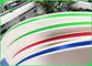 এফডিএ স্ট্রাইপ প্রিন্টেড ক্রাফ্ট পেপার রোল পিষ্টক 60sm 120gsm বায়োডিগ্রেটেবল জন্য