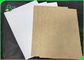 শীটগুলির ওয়ান সাইড হোয়াইট 32 × 40 &amp;#39;এফএসসি সার্টিফাইড ফ্লিপ সাইড ক্রাফ্ট পেপার
