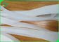 এসজিএস 28gsm সাদা রঙের স্ট্র র্যাপিং পেপার 26.5 মিমি প্রস্থের ববিন