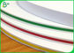 এফডিএ অনুমোদিত কাগজ স্ট্র কাঁচামাল 60gsm 120gsm সলিড ব্ল্যাক / হোয়াইট ক্র্যাফ্ট পেপার