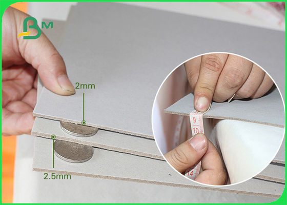 1500 গ্রাম কাস্টমাইজড গ্রে বোর্ড কাগজ বোর্ড বক্স তৈরির উপাদান