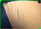 উপহারের মোড়কের জন্য 160gsm ব্রাউন ক্রাফ্ট টেস্টলাইনার পেপার 135 সেন্টিমিটার পুনর্ব্যবহৃত পাল্প