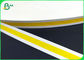 রঙিন স্ট্রাইপড পেপার স্ট্র তৈরির জন্য ফুড গ্রেড মুদ্রণযোগ্য 15 মিমি এমজি ক্রাফ্ট পেপার রোল