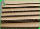 টেকসই বি বাঁশি বাদামী rugেউতোলা কাগজ পত্রক এবং প্যাড 125gsm + 100gsm