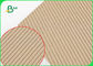ডিআইওয়াই ক্র্যাফটস 110gsm + 120gsm ফ্ল্যাট সারফেসের জন্য একক মুখ rugেউখেলান কার্ডবোর্ড