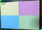 উড ফ্রি অফসেট প্রিন্টিং এর জন্য 80gsm নীল গোলাপী হলুদ সবুজ ব্রিস্টল রঙের কাগজ