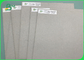 পুনর্ব্যবহৃত সজ্জা ডাবল সাইড ধূসর রঙ 750gsm 1.2 মিমি পুরু খড় বোর্ড শীট