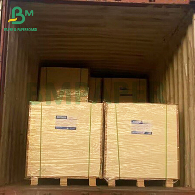 350 গ্রাম ভাল কঠোরতা একপাশে লেপযুক্ত খাদ্য নিরাপদ সাদা কার্ডবোর্ড