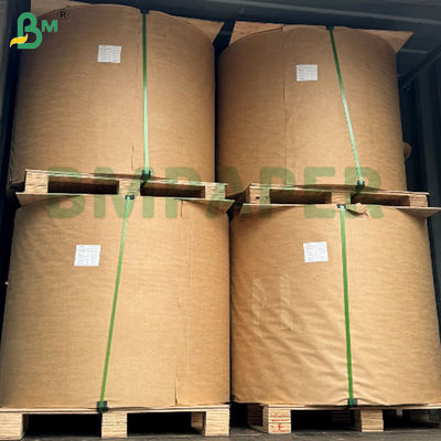 35g 38g ব্রাউন মাইক্রোওয়েভ নিরাপদ এয়ার ফ্রাইয়ার স্ব-আঠালো ব্যাকিং পেপার জন্য Greaseproof সিলিকন পারগামেন্ট কাগজ