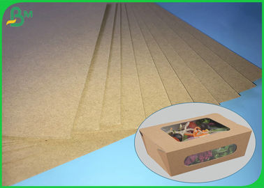 70 * 100 সেমি 200gsm - 400gsm এফএসসি এসজিএস ব্রাউন ক্রাফ্ট বোর্ড বক্সগুলি তৈরির জন্য