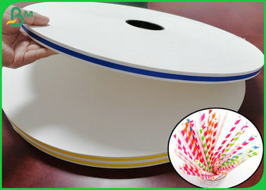 কাগজ স্ট্র ম্যানুফ্যাচারিংয়ের জন্য 60gsm 120gsm ডাইরেক্ট ফুড কমপ্লায়েন্ট পেপার