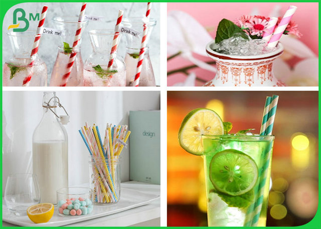 13MM 120GSM FDA Certified White Kraft Paper Reel For Making Paper Straws