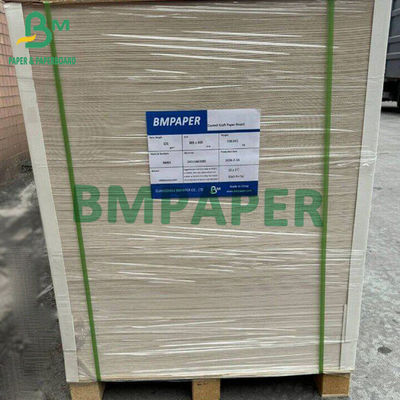 ২৭০ গ্রাম ৩২৫ গ্রাম ফুড গ্রেড ক্রাফ্ট কার্ডবোর্ড লেপযুক্ত একক ডাবল সাইড হোয়াইট ক্রাফ্ট দুই রঙের