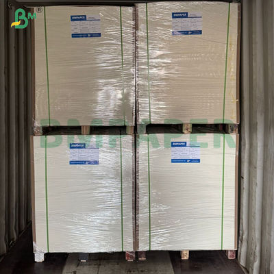 সাদা তাপমাত্রা প্রতিরোধের একক পাশের পিই লেপা কাপ স্টক কাগজ