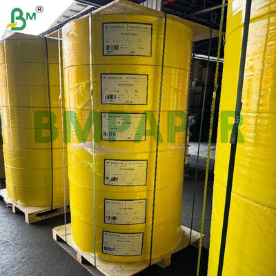 এনসিআর পেপার কার্বনহীন কপি পেপার রোল 100% ভার্জিন ফাইবার, 48gsm - 80gsm বেস ওজন এবং CB CFB CF লেপ সহ