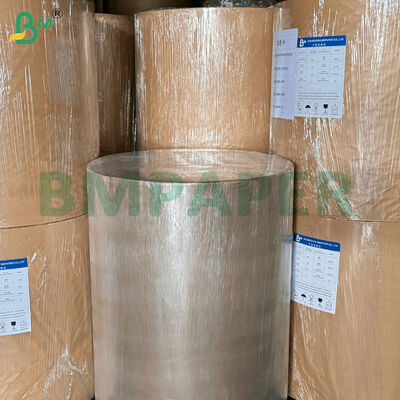 তৈলাক্ত খাবার প্যাক করার জন্য 40gsm/50gsm গ্রীস প্রতিরোধী পেপার রোলস
