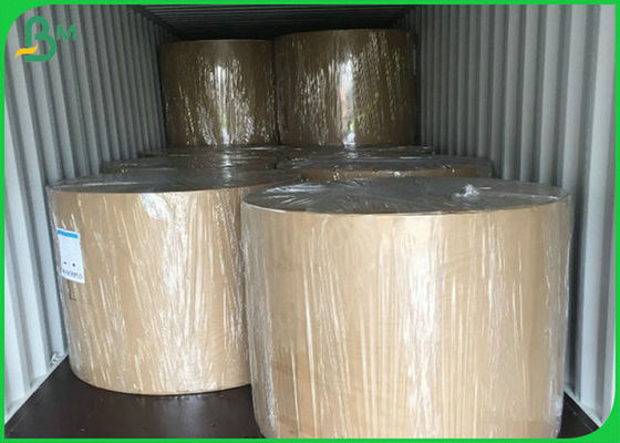 প্যাকিংয়ের জন্য FSC সার্টিফাইড পুনর্ব্যবহৃত 50 জিএসএম থেকে 160 জিএসএম ব্রাউন क्राफ्ट লিনিয়ার কাগজ