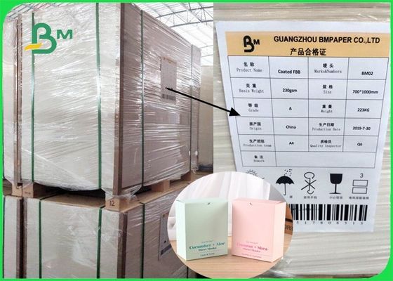 270gr 280gr 300gr FSC শুভ্রতা 95% চকচকে GC1 পেপারবোর্ড বইয়ের কভারের জন্য
