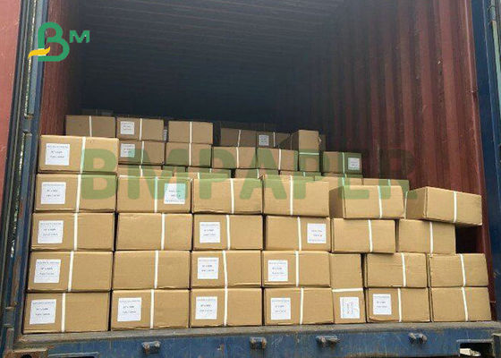 2'' কোর 80GSM সিঙ্গেল সাইড ব্লুপ্রিন্টিং পেপার 508mm প্রস্থ CAD অঙ্কনের জন্য