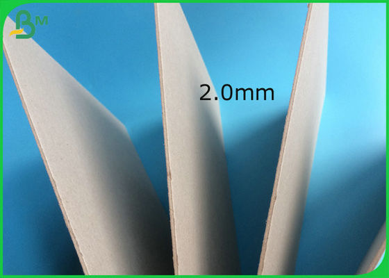 হার্ডকভার বুক কভার জন্য উচ্চ স্থিতিশীল 300g 2.0 মিমি FSC প্রশংসাপত্র গ্রে চিপবোর্ড