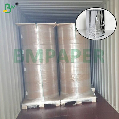 27gsm ভার্জিন উপাদান অ্যালুমিনিয়াম ফয়েল আস্তরণের কাগজ আর্দ্রতা-প্রতিরোধী প্যাকেজিংয়ের জন্য QS শংসাপত্র সহ