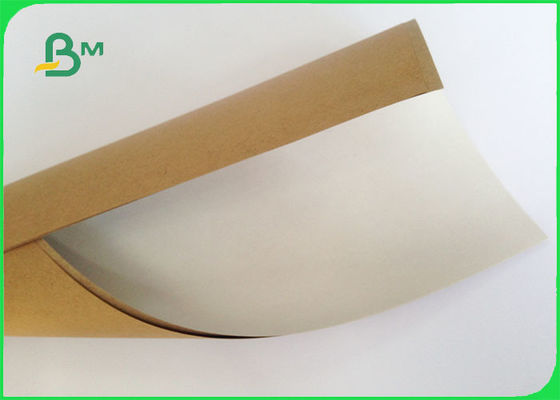 170gsm 450gsm FSC সার্টিফিকেশন পুনর্ব্যবহৃত প্যাকিং জন্য পাল্প ব্রাউন খসড়া কাগজ