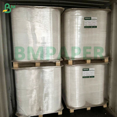 চপস্টিক প্যাকিং কাগজ উপাদান 24gsm 26gsm 28gsm সাদা রঙ প্যাকিং
