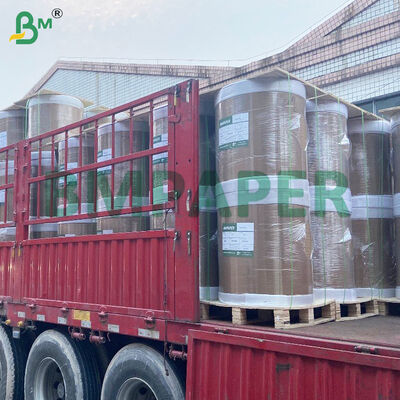 ইসিআর / রসিদ কাগজ বেস থার্মাল পেপার প্যারেন্ট রোলস উইথ কোটিং