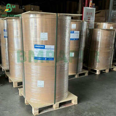 কিট ৫ ফুড গ্রেড ৪০ গ্রাম ফাস্টফুড প্যাকেজিংয়ের জন্য গ্রাসপ্রুফ পেপার রোল ৮৪০ মিমি