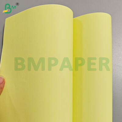 ব্যবসায়িক ফর্মের জন্য 70/75gsm কার্বনহীন NCR কপি পেপার রোলস