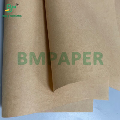 50lb 55lb Semi Extensible Paper Kraft Roll 72cm 102cm For Cement Bags