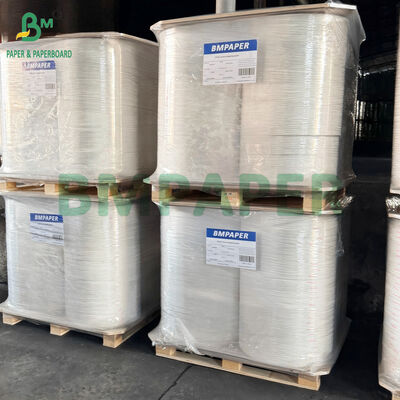 26gsm 27gsm Kraft Paper Rolls 29mm x 6000m For Wrapping Individual Straw